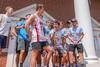 08/239/22 - The residents of Watters 1 celebrate their victory during ResLife's annual 1/2K competition.
