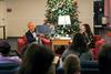 12/340/22 - President Dub Oliver and first lady, Susie Oliver, read 
