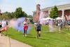 08/238/23 - Students race through the color run section of the Residence Life Half K.