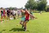 08/238/23 - Students race through the three legged section of the Residence Life Half K.