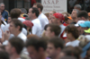 Seniors Jenny Eastman prepares to run in the Country Music Marathon in Nashville. - Photo by Jonathan Blair
