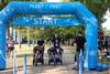 09/273/23 - Michael Lewis, CRM & Business Solutions Administrator, finishes Buster's Annual 5K Dash with his family during Family Weekend.