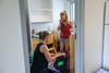 08/228/24 - Lauren Killgore, a freshman majoring in commercial music, moves into her campus apartment with help from her mother, Amy. 
