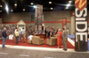 Union recently erected a booth at the Southern Baptist Convention that was a collaborative effort between facilities management and university communications. - Photo by Brad Moore