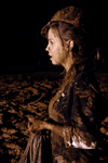 Junior Amanda Raley looks a little stunned after her experience at the Young Alums' Midnight Mudness. - Photo by Kathleen Murray