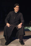 Chad Carlson as Farther Gomez in <i>Lilies of the Field</i>. - Photo by Jim Veneman