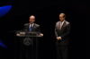 09/27/05 - President Dockery offers concluding remarks at the 9th Annual Scholarship Banquet with Senator Bob Dole.