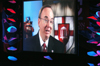 09/27/05 - President Dockery is featured on a video that is shown annually at the Scholarship Banquet. This year's video helped launch the Union 2010 capital campaign.