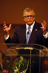 09/22/05 - Charles Colson, Founder and Chairman of the Board of Prison Fellowship, spoke at a special Thursday night chapel service. - Morris Abernathy