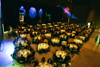 10/1/02 - Several Union supporters enjoy dinner before James Baker speaks at the Sixth Annual Scholarship Banquet.