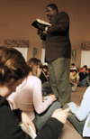 10/27/05 - Evangelist Voddie Baucham led a session of the Faith in Practice Conference in Hurt Commons.
