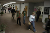 The busy main hallway at Union University. - Photo by Kyle Kurlick