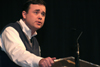 02/3/06 - Todd Brady, minister to the univeristy, spoke on <em>What's a Wealthy Christian to Do?</em> from 1 Timothy 6:17-19 during the opening chapel for the spring semester. - Kyle Kurlick