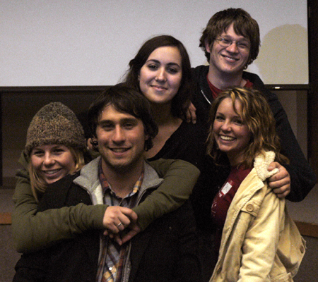 Five volunteers for the film <em>Invisible Children</em> are touring the southeast and spreading the word about the tragedy in Africa.