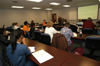 Sherry Hickey, professor of nursing, leads a RN to BSN class on the Germantown campus. - Photo by Morris Abernathy