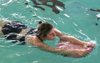 Swimmers enjoy the Acquatic Center. - Photo by Kyle Kurlick
