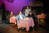 Lori Cunningham waits on Katie Mathis, Carson Turner and Andy Morris in <em>The Spitfire Grill</em>. - Photo by Morris Abernathy