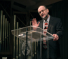 03/8/06 - Roger Ellsworth, pastor of Immanuel Baptist Church in
Benton, Illinois, delivers a chapel address entitled <em>The Darkness-Despeller in Darkness</em> from Matthew 27:45-46. - Stephanny Rodriguez