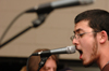 Alum Art Wong and his band greenwood made a return performance at Union for the Welcome Back Concert - a time that Union welcomes back its own for a night of music and discussion. - Photo by Brad Moore