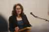 Dr. Jean Marie Walls, chair of the language department, was the speaker at the second Enkuklios Paideia (Circle of Learning) meeting where she spoke on 17th Century issues with the address <i>Narrating Self and Other.</i> - Photo by Jim Veneman