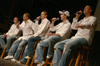 Gareth Munro, Jonathan Ross, Collin Bonner, Benny Crozier and Chris Lean perform during A Night of Song and Dance. - Photo by Stephanie Schroeder