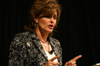 04/28/06 - Donna Gaines, Union alum and president of the SBC Ministers' Wives Conference, spoke during the Who's Who chapel service. - Stephanie Schroeder