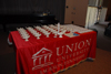 The School of Nursing laid out their lamps and awards before the BSN Recognition Ceremony. - Photo by Morris Abernathy