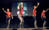 Benny Crozier, Brendon Kuhlman, Chris Lean and  Gareth Munro perform during A Night of Song and Dance. - Photo by Stephanny Rodriguez