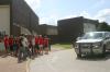 New students await their rides as many Focus groups traveled on a tour of Jackson during New Student Orientation. - Photo by Stephanie Schroeder