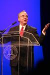 09/26/06 - President Dockery welcomed the audience to the Tenth Annual Scholarship Banquet.