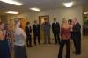 09/26/06 - President Dockery visits with students prior to Winston S. Churchill's arrival on campus.