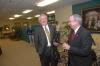09/26/06 - President Dockery and Photographer Jim Veneman enjoy a moment shortly before Churchill's visit for the Tenth Annual Scholarship Banquet.