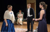 11/11/02 - The Union University Players present the British comedy <i>Relative Values</i> with Lindsey Garner as Mrs. Dora Moxton; Emily Brown as Miranda Frayle; Patrick Myers as Nigel; and Amy Calvert as Felicity.