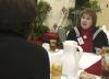Carla Reeves of West Tennessee Healthcare engages in conversation before the ninth annual Union Forum. - Photo by Stephanie Schroeder