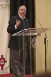 02/23/07 - President Dockery made some closing remarks during the First Annual Black History Month Program.