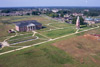 Aerial shot of the West Lawn from the south - Photo by Jim Veneman