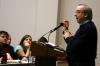 03/7/07 - President Dockery speaks with the Student Senate.