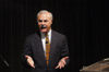<i>Faith in Practice Conference:</i> Don Whitney makes a point during his address, <i>Do You Thirst for God?</i> - Photo by Jim Veneman