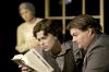 Natalie Newberry as Dr. Einstein and Trevor Yarbrough as Teddy Brewster in <em>Arsenic and Old Lace</em>.
 - Photo by Kyle Kurlick