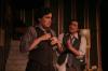 Natalie Newberry as Dr. Einstein and Matt Stimmel and Mortimer Brewster in <em>Arsenic and Old Lace</em>. - Photo by Kyle Kurlick