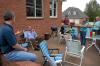 David Thomas, professor of history, hosts students during Be Our Guest. - Photo by Morris Abernathy