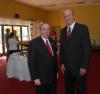 08/3/07 - President Dockery poses with Jim Moss, retiring president and CEO of West Tennessee Healthcare, who was presented with an honorary Doctor of Humanities degree during the August graduation ceremony.