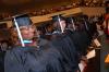 8/3/07 - Education graduates spend time in prayer at the start of the August graduation ceremony. - Morris Abernathy