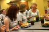 8/27/07 - Lori Nolen, assistant professor of art, talks with Lori Landon, of Memphis, Tenn., and Elisabeth Crecink, of Virginia Beach, Vir., during the Dinner with your Department event at New Student Orientation. - Stephanie Schroeder