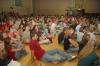A full gym housed students interested in Life Groups.  - Photo by Neisha Fuson
