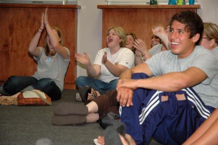Open Mic night seemed to be a huge success with laughter, clapping, and smiles all around. 