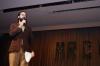 Joe Garner played the emcee for Mr. Campus, an event sponsored by PRSSA. - Photo by Stephanie Schroeder
