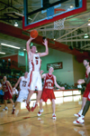 02/46/03 - Freshman Matt Trammell (35) gets easly layup.