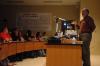9/18/07 - Dr. John Fortman gave a presentation called <em>Humorous Chemistry on Popular TV Shows</em> during an American Chemical Society Meeting. - Neisha Fuson