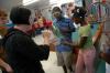 9/27/07 - Michelle Thornhill shows the secrets of her physics demonstration at a Boys and Girls Club.  - Neisha Fuson